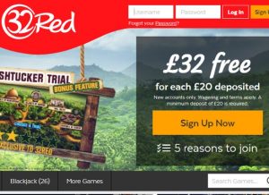 32 red casino