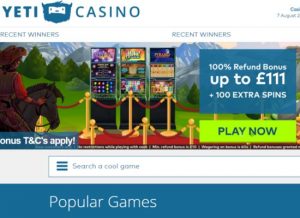 yeti casino